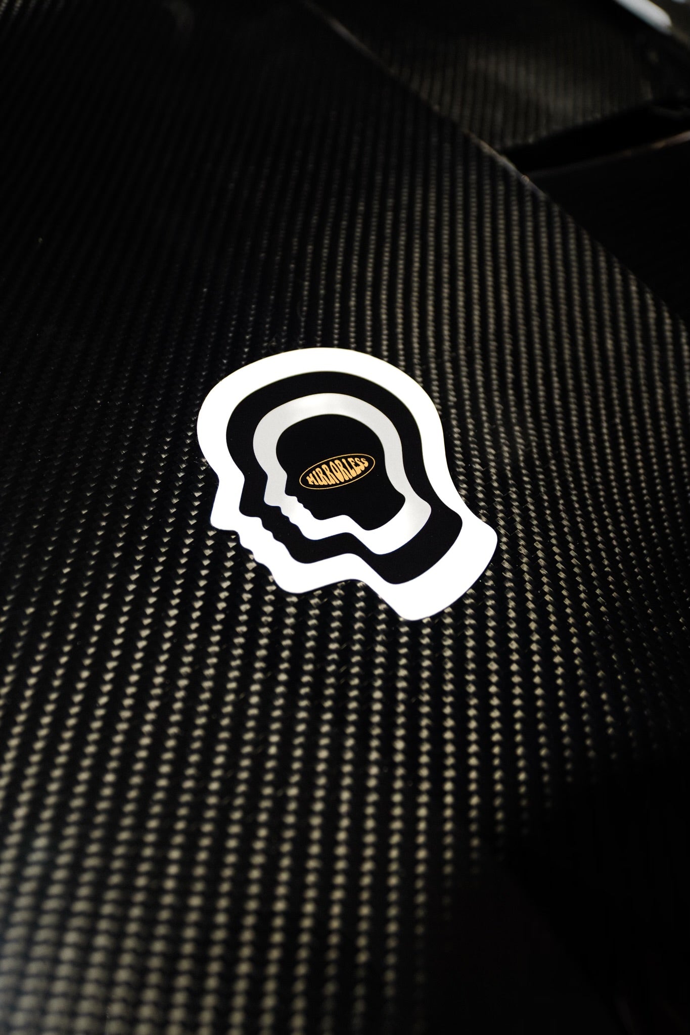 Mirrorless Logo Sticker