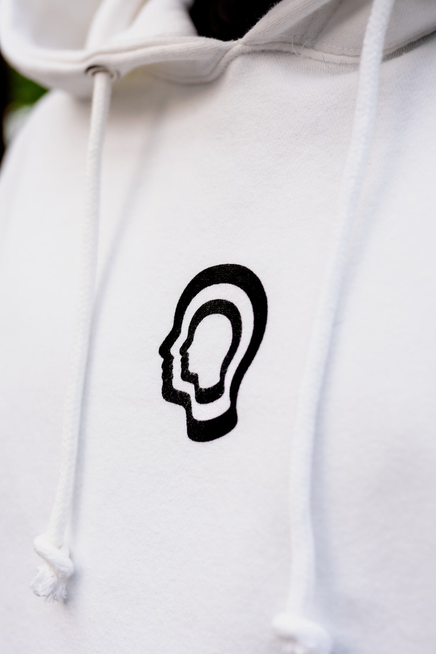 White Mirrorless Hoodie